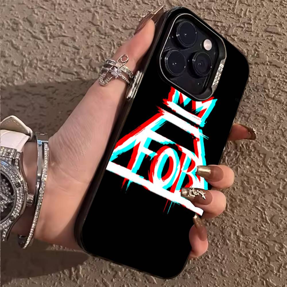 

F-Fall O-Out Boy Phone Case for iPhone 17,16,15,14,13,12,11,Pro,X,Xs,Max,Plus Shockproof Cover iPhone17Promax
