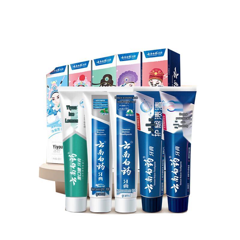 

Yunnan Baiyao 5-Effect Oral Care Toothpaste Gift Set