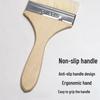 Long-Handled Non-Shedding Wool Brush: Soft BBQ & Latex Paint Brush, Water-Based Silk Brush