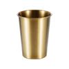 Gold 304 Stainless Steel Beer Mug - Single Layer, Stackable Outdoor Cup for Cold Drinks