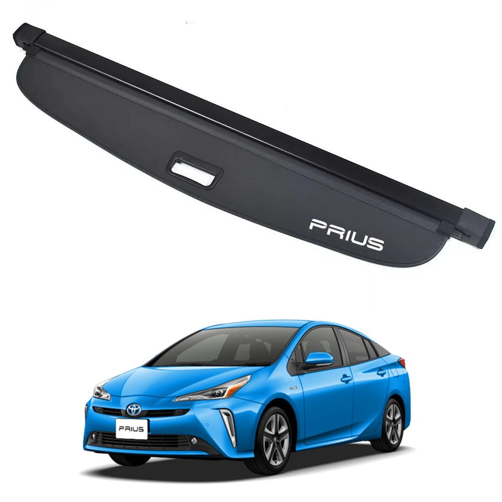XIKER Tonneau Shade for Toyota Prius 50 Series and Late Customizable Privacy Luggage UV Trunk Space Easy Cargo Organizer Cover/Roll (Early Models) -
