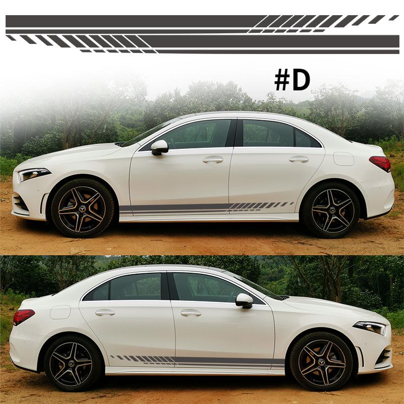 Autocolante pentru ghirlande pentru talie auto Autocolante decorative generale Autocolante pentru modificarea caroseriei Autocolante pentru fuste reflectorizante cu laser importate
