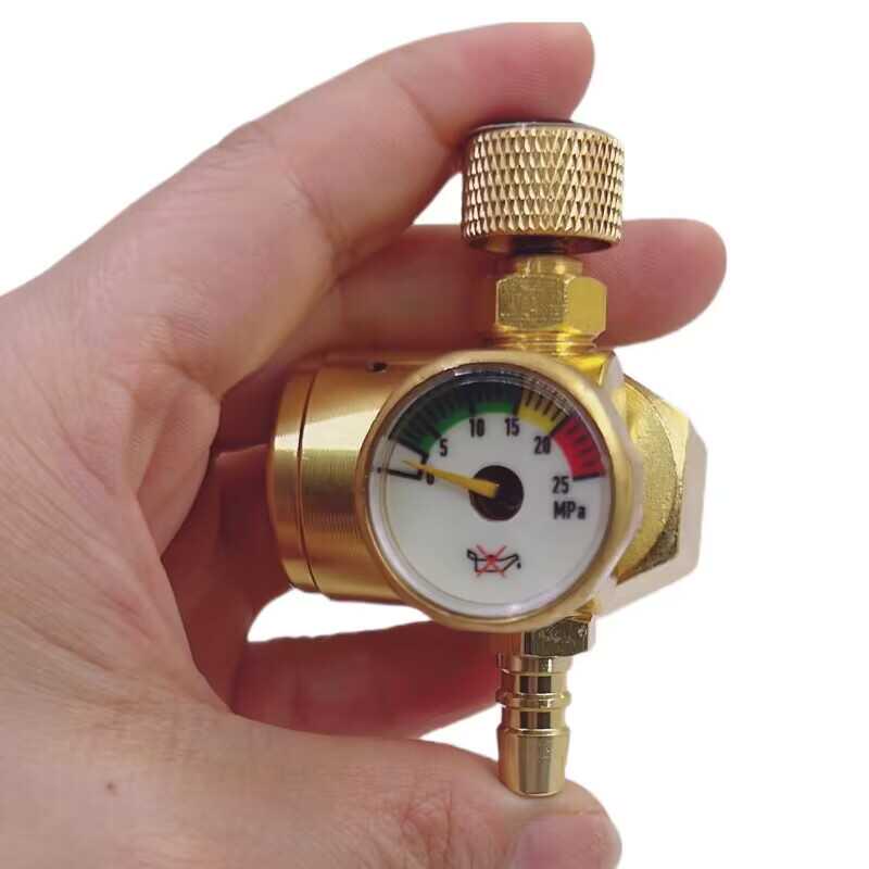 Aparat de sudat cu arc cu argon: Contor de gaz durabil, cu economie de energie, rezistent la șocuri, cu obturator de argon și reductor de presiune