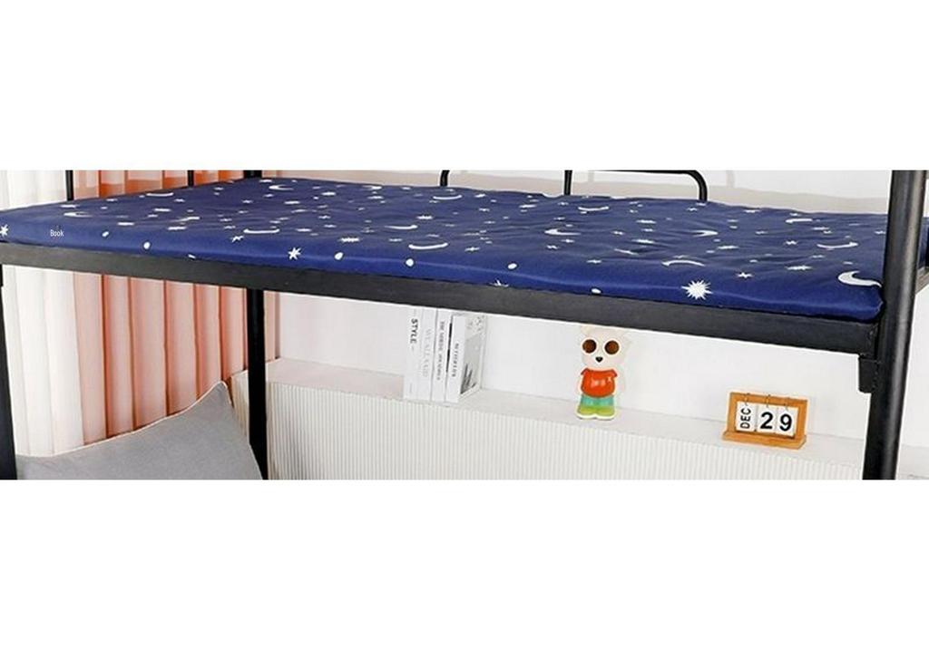 1.2m Dustproof Summer Dorm Bed Sheet & Pillowcase for Boys and Girls