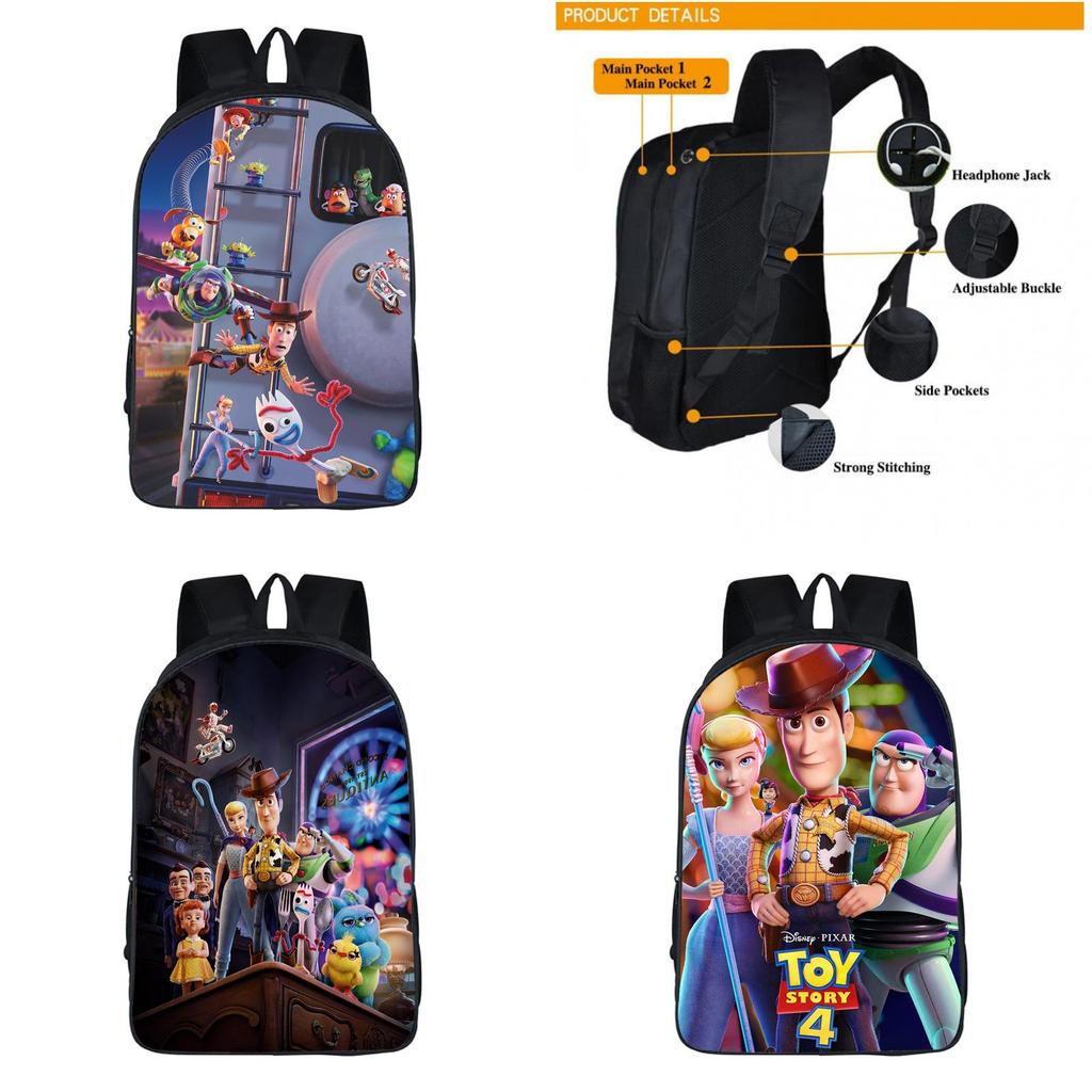 Adorable Toy Story 4 Themed Backpack Perfect For School Or Travel