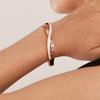 Ins Romantic Fashion Digital Titanium Steel Bracelet Personality Trend Versatile Cross Diamond Bracelet Women
