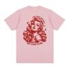 Men's and Women's Fun T-shirt Retro Fashion Aesthetic T-shirt 100% Cotton Loose Casual T-shirt