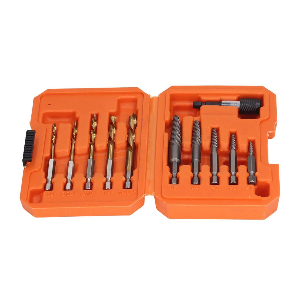 Schraubenausdreher-Set zum Entfernen von beschädigten Schrauben 11-teilig Schrauben, Bolzen,