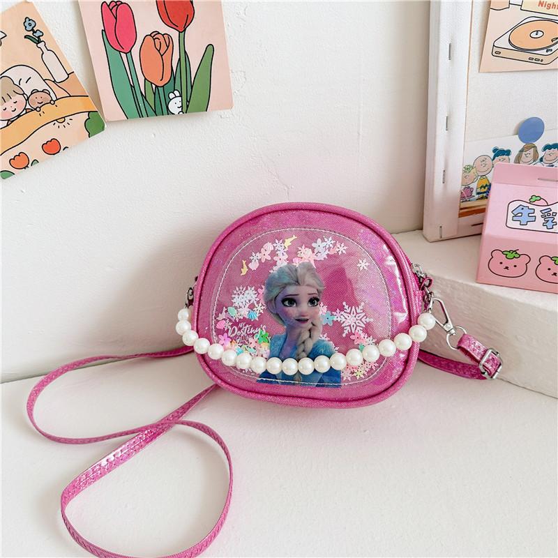 Frozen Elsa Princess Kids Handbag Single Shoulder Crossbody Bag Gift Fashion