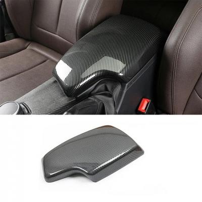 Kohlefaser Für BMW 3er 4er Serie F30 F34 F32 F33 Auto Armlehnenbox Panel Abdeckung Zierleiste