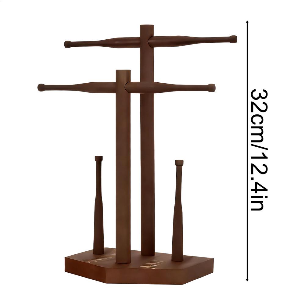 

Necklace Stand Wooden Jewelry Storage Rack Bracelet Storage Organizer For Ring Necklace Earring Bracelet Bedroom Apartment