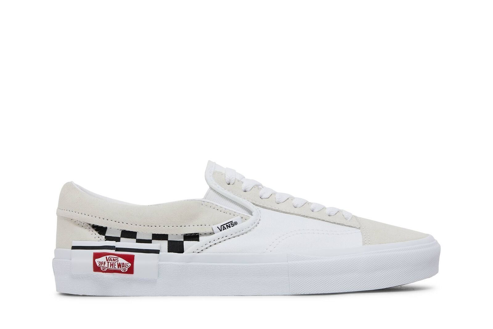 

Vans Slip-On CAP White Black Checkerboard VN0A3WM527I Men s Shoes 42