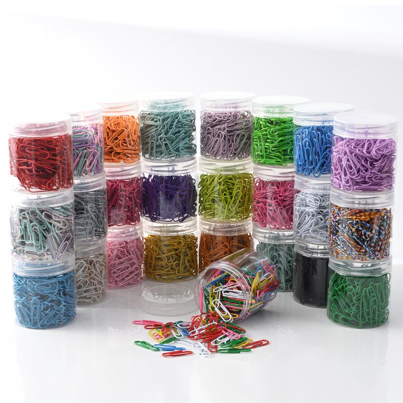 28MM Candy-Colored Metal Paper Clips for Office Folders