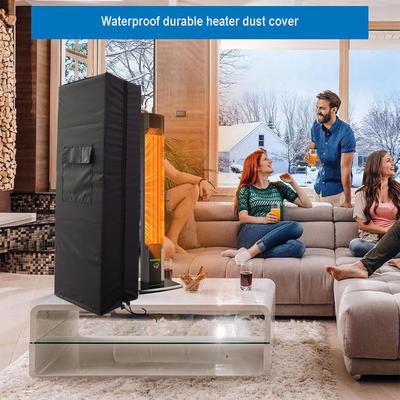 Outdoor Heater Cover Heavy-Duty Waterproof Protector With Zipper Patio Heater Covers Waterproof Heavy Duty For Outside Winter