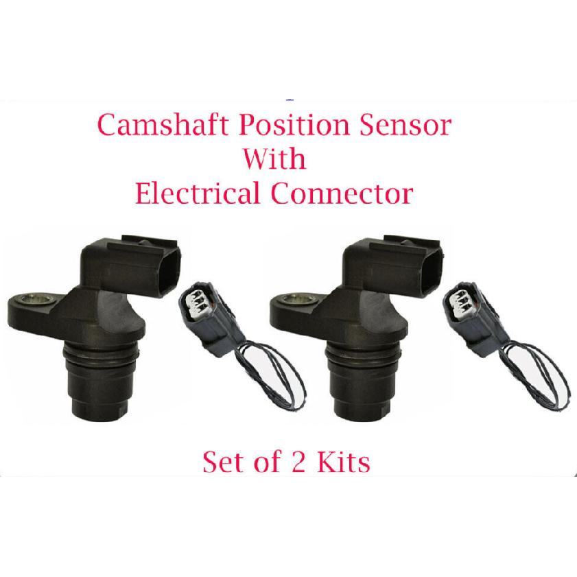 2 Camshaft Position Sensor W//Connectors Fits ILX TSX Accord CRV Civic Crosstour