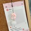 Adorable Sturdy Resin Cats Phone Charm Keychain Pendant for Girls Adds Lovely to Your Bag or Backpack Decoration