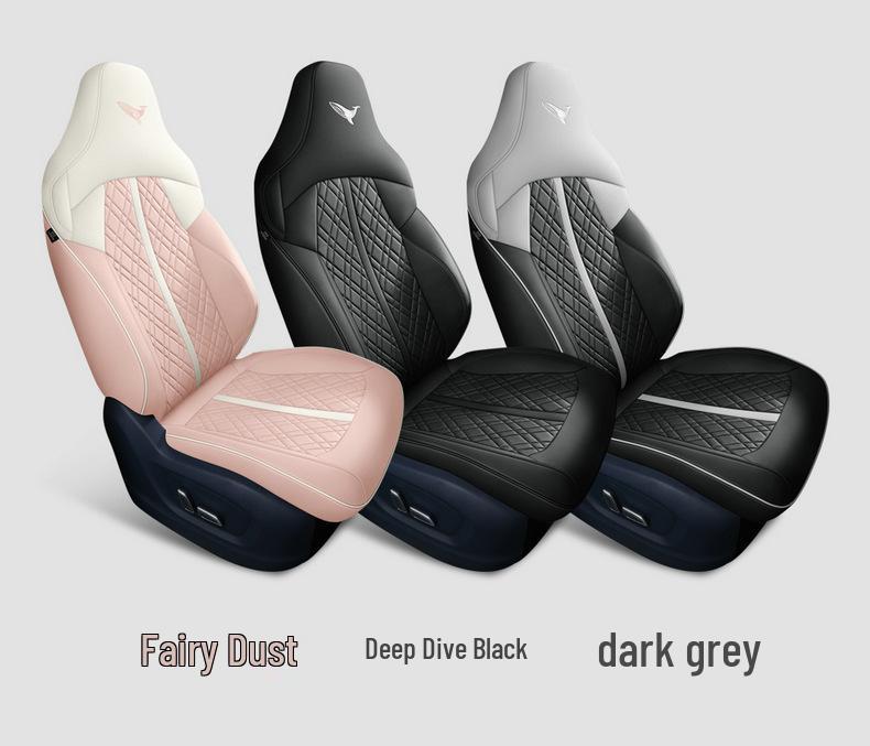 Roewe Whale Car Seat Cover: Leather, All-Season, Universal Fit, Full Wrap Set
