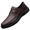 2024 Autumn Basic Shoes for Male Slip-on Men's Casual Shoes Low Heel Leather Casual Shoe Light Man's Leather Loafers Zapatos