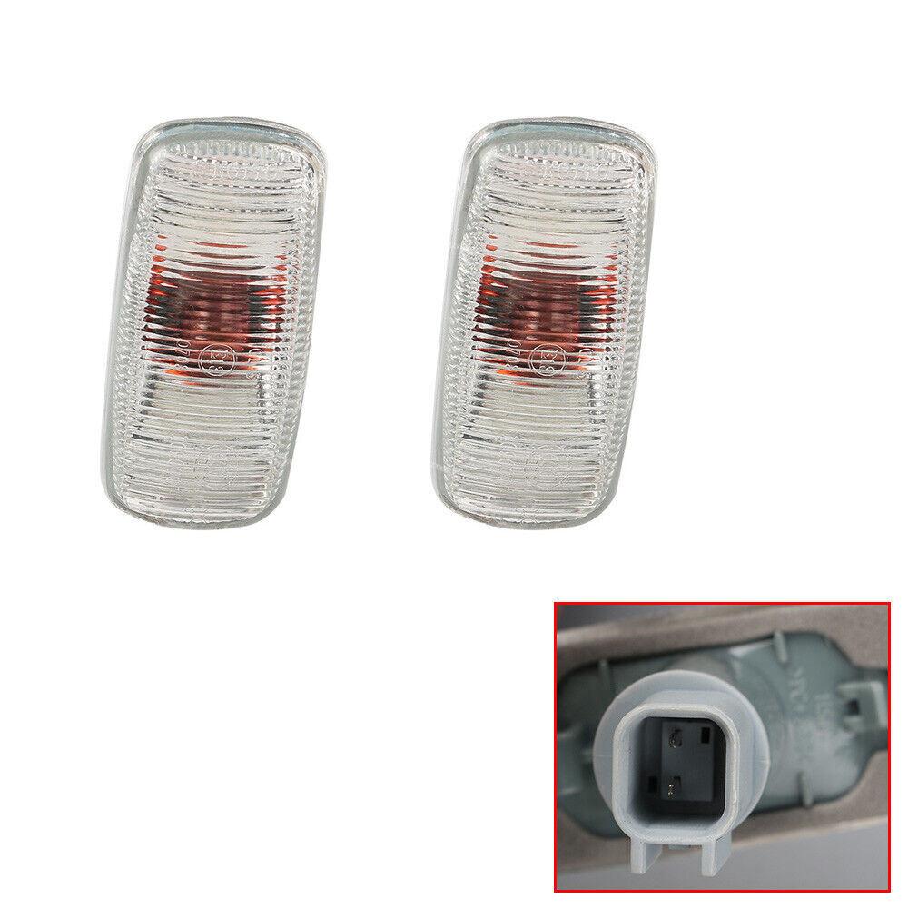 2PCS Front Left Right Side Marker Light For Chyrsler 200 Jeep Compass 2007-2016