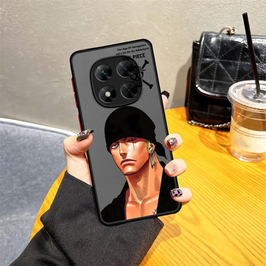 Case for Xiaomi Redmi Note 14 A4 13C 12 13 Pro Plus 14C 9S 10 11 Funda Back Phone Cover One Piece Zoro Cool