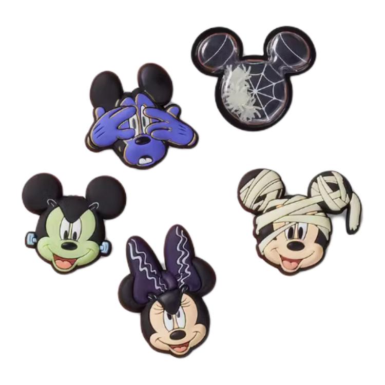 Crocs Classic Mickey Halloween Five-Piece Set PVC Shoes Unisex Footwear Multi-color 10013582