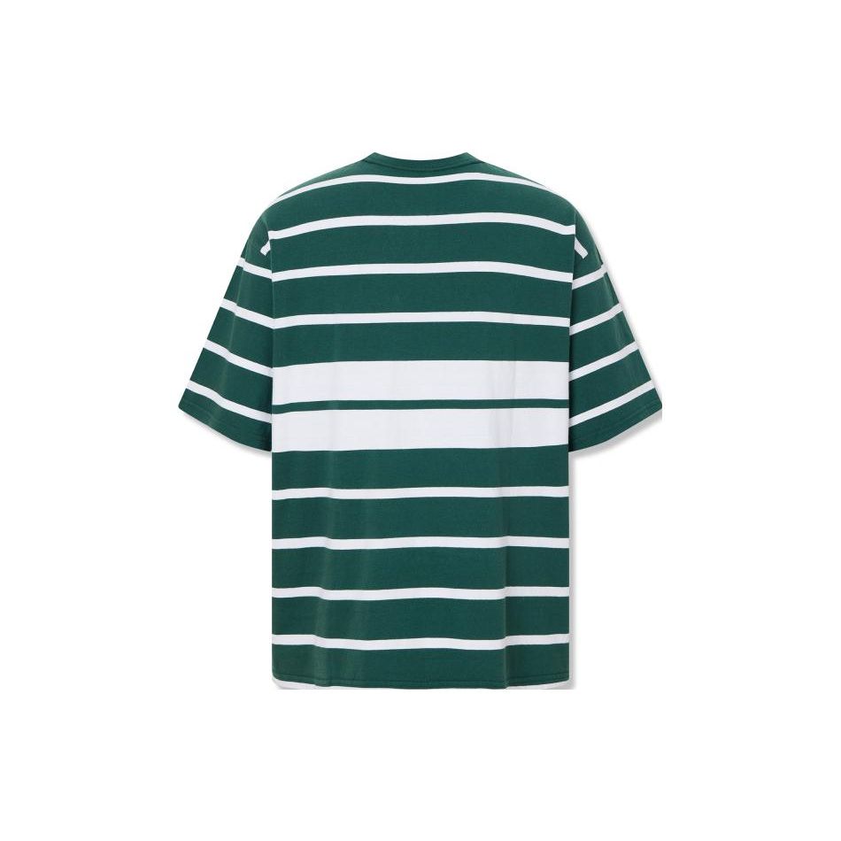 Levis Color Block Striped Logo Print Round Neck Short Sleeve T-Shirt Men Tops A5805-0007