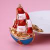 Creative And Cute Sailboat Keychain With Lucky Charms For Women Perfect Gift For Friends