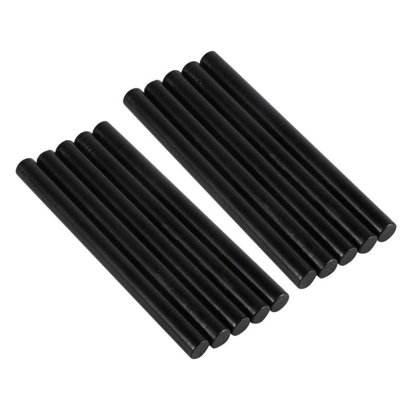 

10 шт./набір старовинних сургучових паличок для інструменту для плавлення, конверт для марок, запрошення чорний