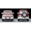 Tomytec Tomica Limited Vintage Neo 1/64 Scale LV-N206b Mitsubishi Pajero Mid-Roof Wide VR Red/Beige 1996 Model (Finished Model) 329473