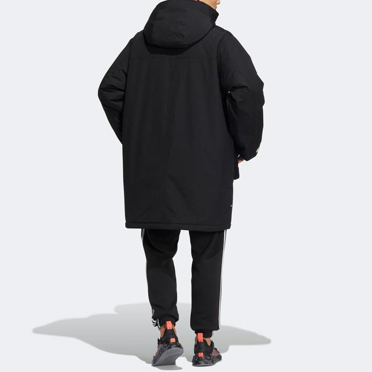 New Adidas Puffer Jacket Men's Black HS9459