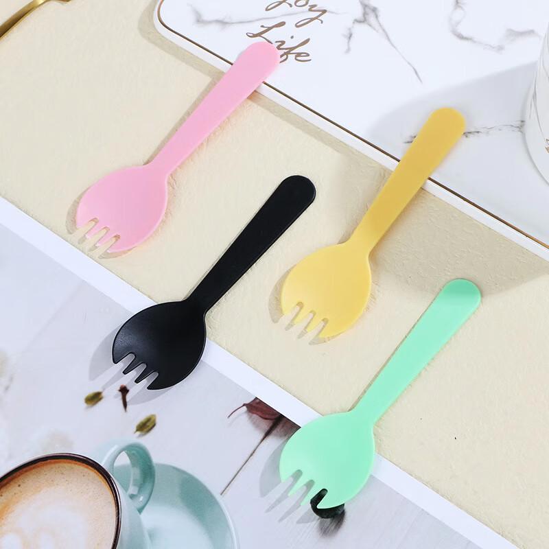 

Disposable Fork Spoon Combo
