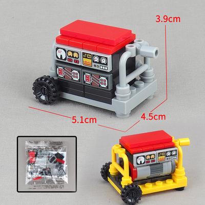 Non-Toxic Moc 1Pcs 3069 85984 Black Generator Building Blocks Kit Electric Data Plane Scene Matching Brick Particle Diy Toys Children Gift