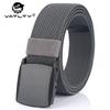 VATLTY Metal Free Men's Elastic Belt Strong Engineering Plastic Quick Release Nylon Buckle Unisex Stretch Belt Outdoor Girdles