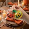 Halloween Pumpkin Squeeze Toy Stress Relief Cartoon Pumpkin Sensory Toy Soft Stretchy Bead Filled Pumpkin Pinch Toy Party Favors