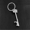 Metal keychain opener function car key holder