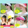 Foldable Cotton Sun Hat With Large Brim For Women Sun Block And Travel Use In Hot Weather