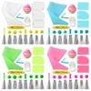 14pcs Cake Decorating Kit Piping Tips Silicone Pastry Icing Bags Nozzles Cream Scrapers Coupler Set DIY Cake Decorating Tools