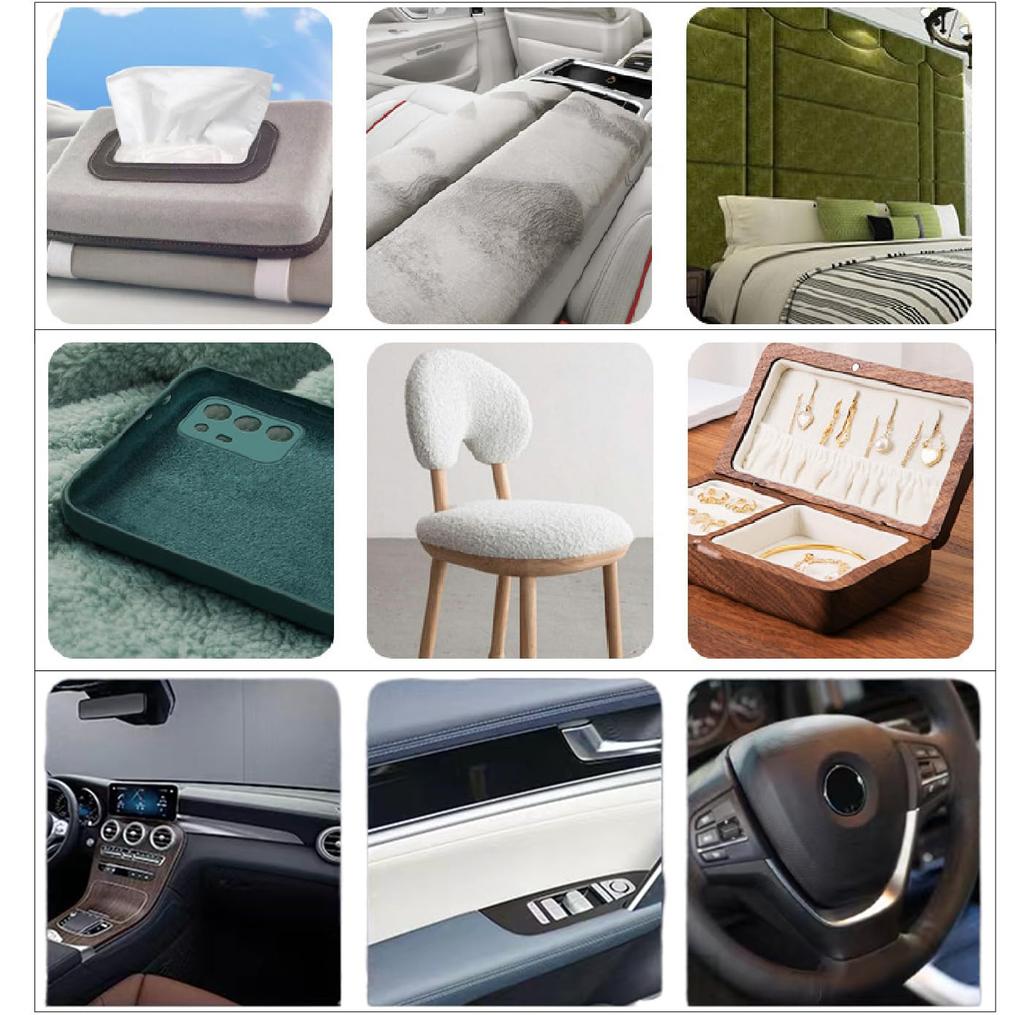 Adhesive Suede Fabric Repair Patch for Car Suede Repair Tape for Fabric Fabric Repair Tape for Tear DIY Car Interior Fabric Repair Suede Fabric Repair