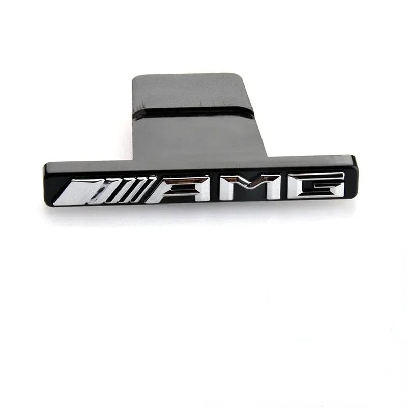For AMG Badge Sticker W176 W210 W205 W212 W202 W213 GLA/GLC/CLS/GLK Class Accessories for Mercedes-Benz Front Grille.