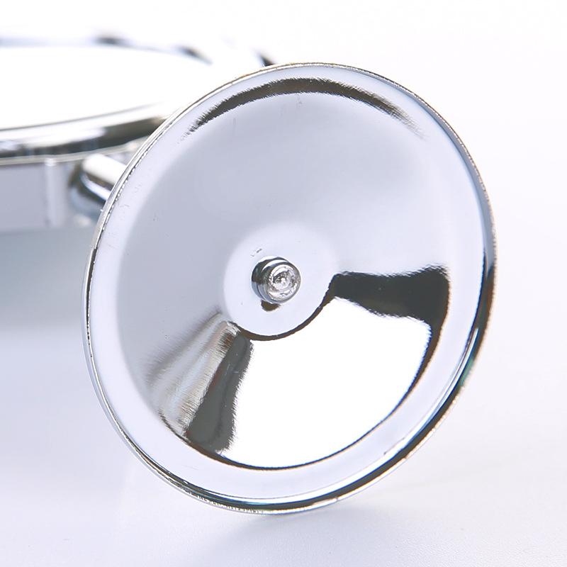 Miroir de maquillage de bureau double face HD en métal grossissant petit miroir de bureau grand miroir rotatif de bureau miroir de vanité