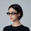 Gentle Monster X Maison Margiela Collaboration Classic Logo Design Oval Sunglasses Unisex Sunglasses Black MM206-01(BR)