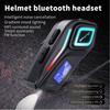 Kebidumei Motorcycle Wireless Bluetooth 5.3 IPX8 Waterproof Helmet Headset Hands-free Hands Free Call Anti-interference Earphone