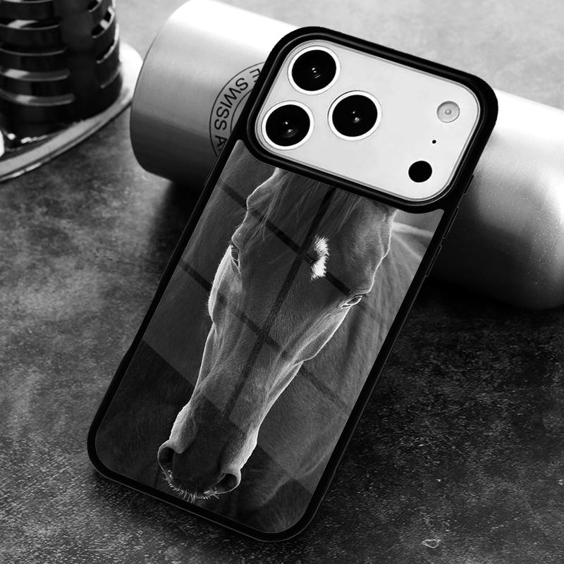 HORSE BEAUTIFUL Phone Case for iPhone 17 16 15 Pro Max Air 14 13 12 11 Plus Shockproof Cover