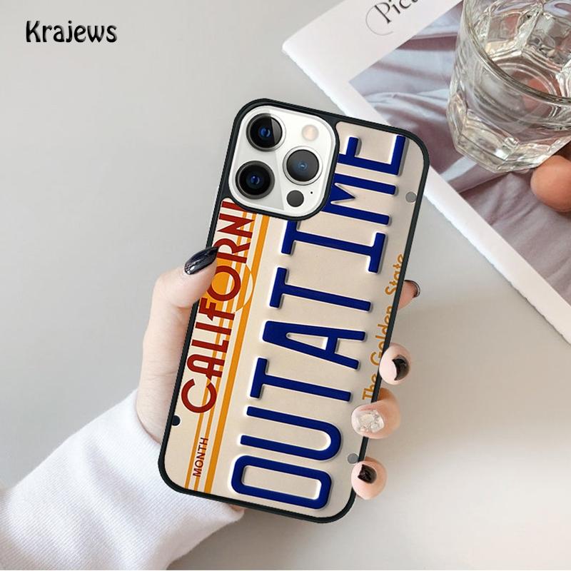 PLATE LICENSE CALIFORNIA Phone Case For iPhone 17 Air 16 15 14 Max Plus 11 12 13 Pro Max Phone Cover Coque