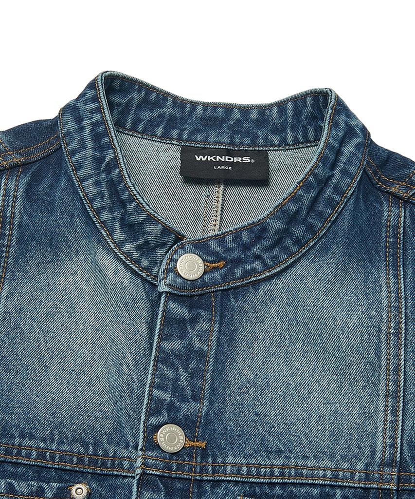 Wkndrs Patch Work Denim Vest (Denim)
