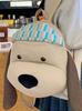 Hat Dog Cartoon Backpack For Girls Boys With Spacious Storage And Padded Straps