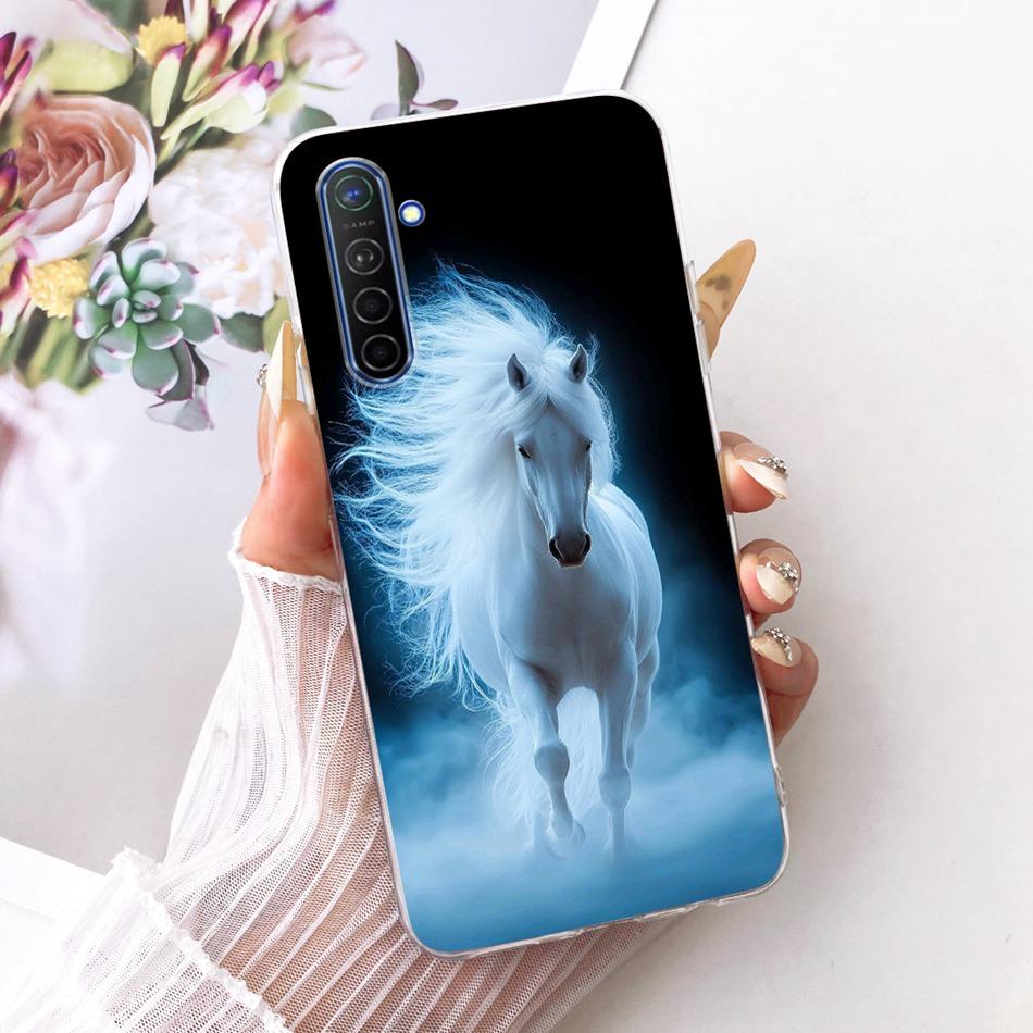 For Realme XT X2 X2Pro Cool Dragon Tiger Pattern Phone Case For RealmeX2 Pro X 2 XT Soft Silicone TPU Cases