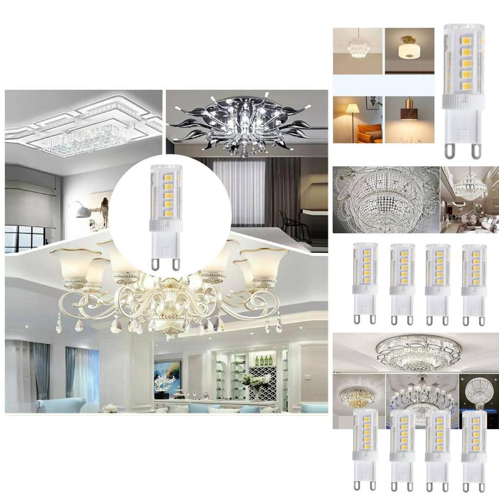 High Brightness G9 Led Bulb Energy Efficient Ceramic Corn Light Three Color Options For Home And Office Use
