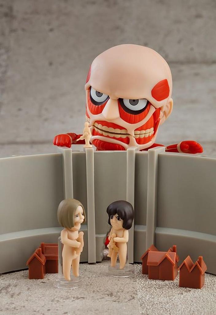 Good Smile Company (FIRMA DOBREGO UŚMIECHU) Nendoroid Attack on Titan Colossal Titan Renewal Set Nieskalowana plastikowa malowana ruchoma figurka G17056