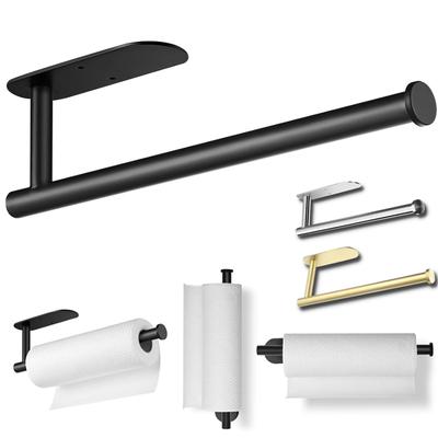 Porta carta igienica adesivo in acciaio inox da parete, porta rotolo di carta igienica da cucina, dispenser di tovaglioli, supporto assorbente per fazzoletti